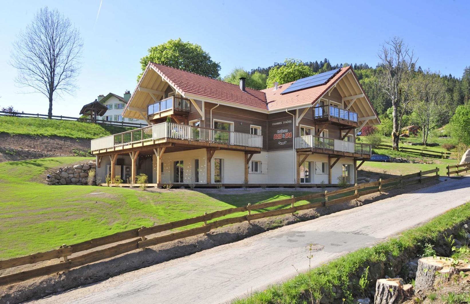 Chambres D'Hotes Couleurs Bois & Spa Xonrupt-Longemer Exterior foto