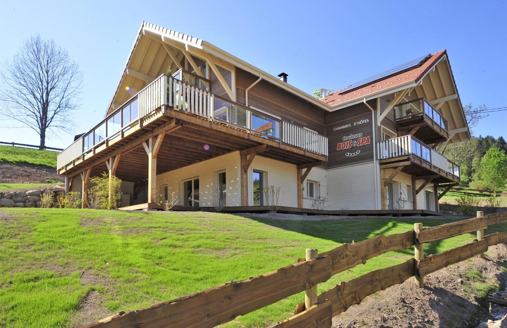 Chambres D'Hotes Couleurs Bois & Spa Xonrupt-Longemer Exterior foto